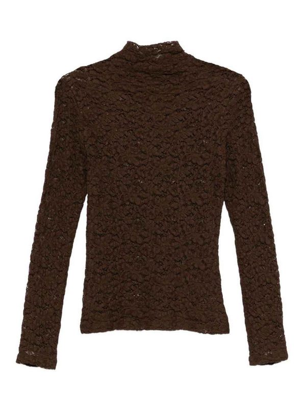 Seventy Pull Col Rond - Marron