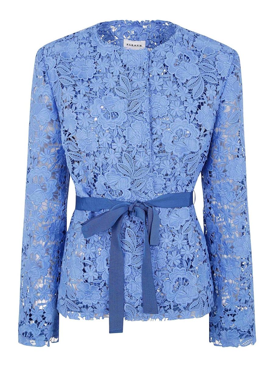 P. A.R. O.S. H. Veste Casual - Bleu