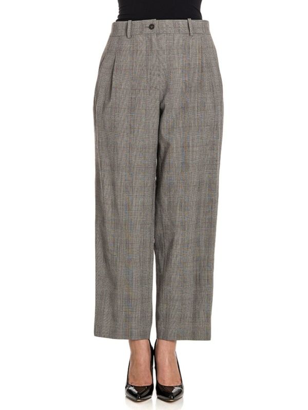 Stella Jean Pantalons Décontractés - Noir