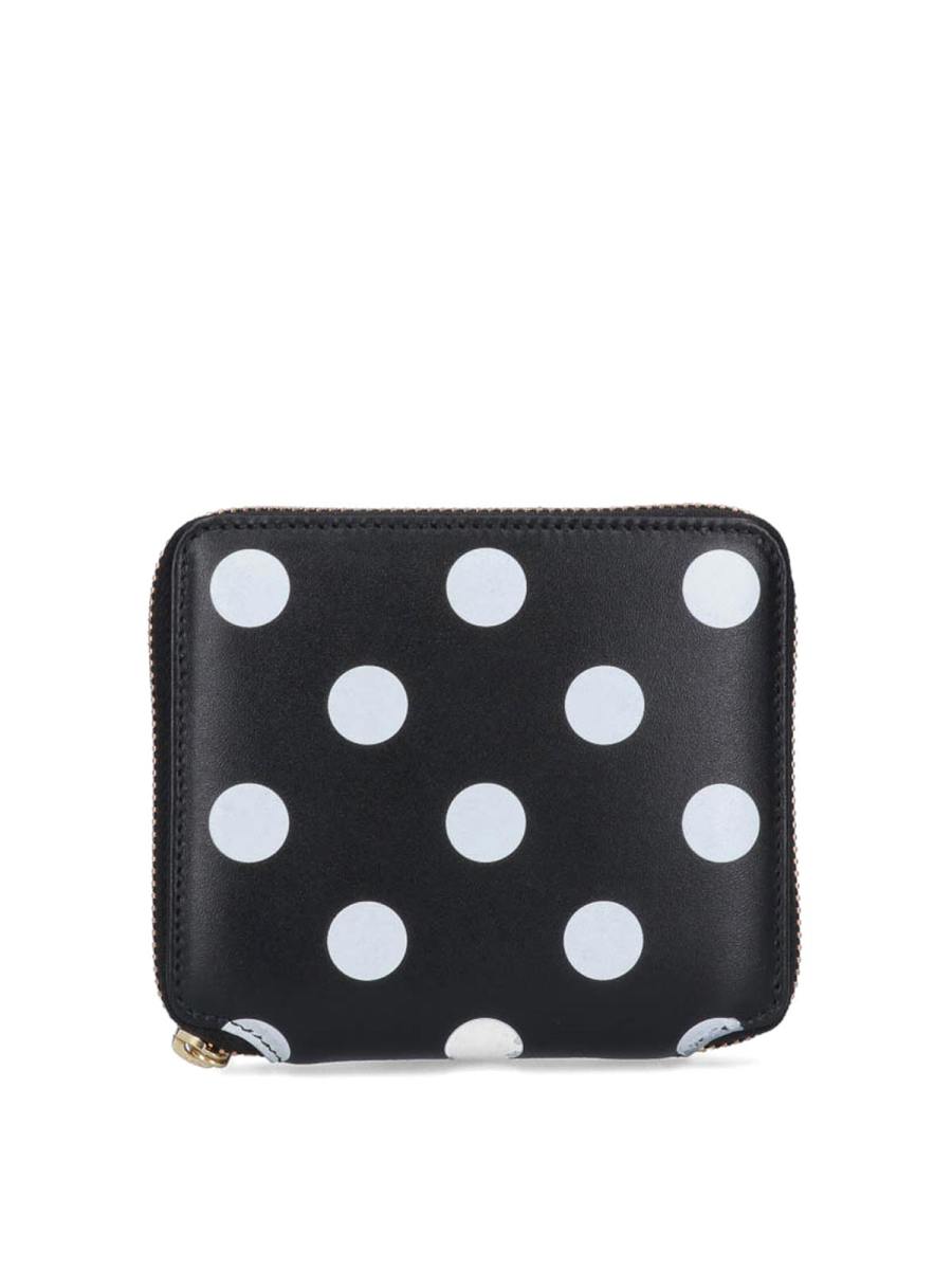 Comme Des Garcons Portefeuilles - Noir
