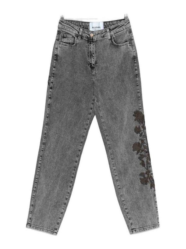 Blugirl Jean Droit - Gris