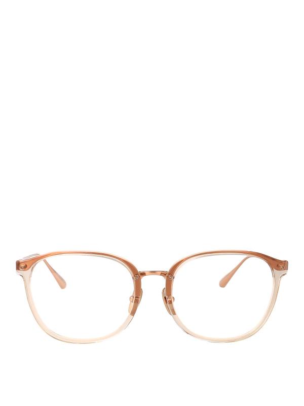Linda Farrow Lunettes De Soleil - Or