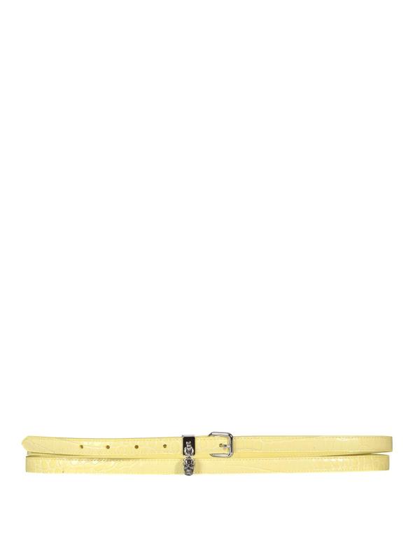 Alexander Mcqueen Ceinture - Jaune