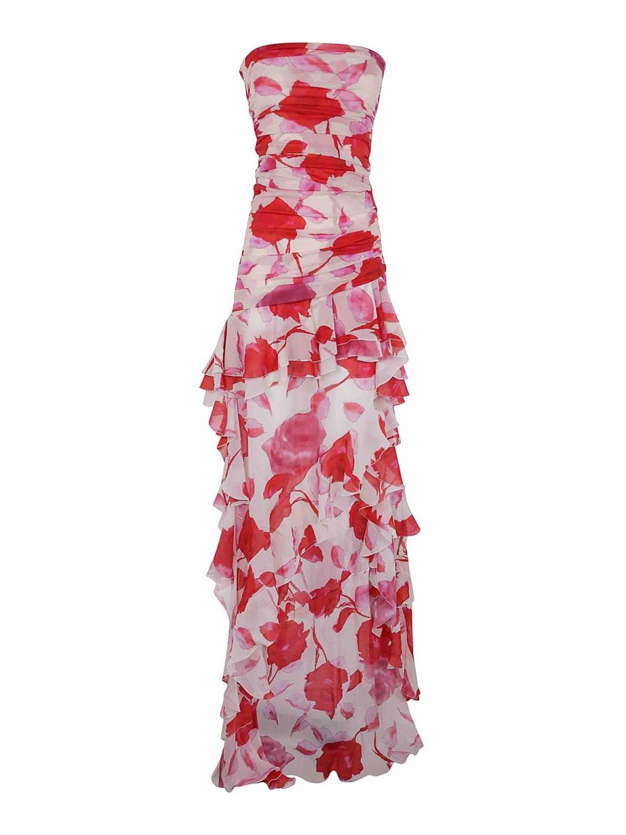 Blumarine Robe Au Genou - Blanc
