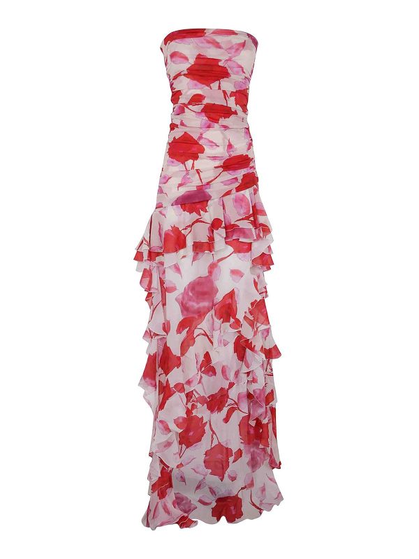 Blumarine Robe Au Genou - Blanc