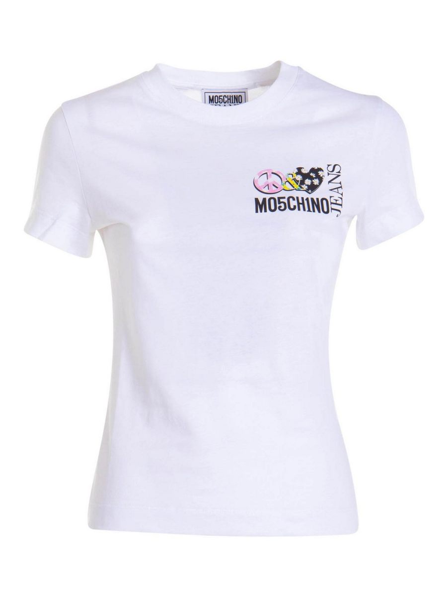 Moschino T-Shirt - Blanc