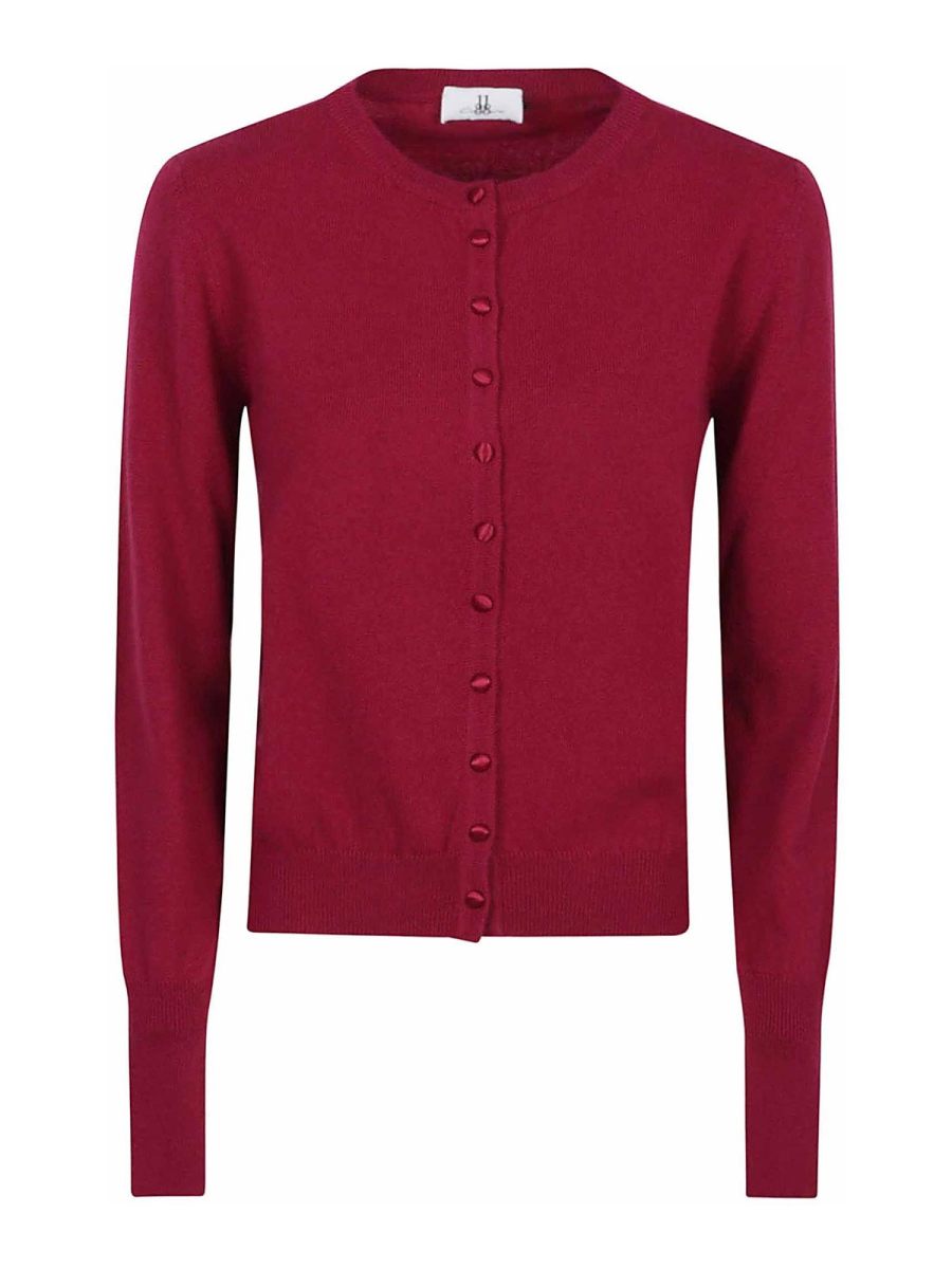 Eleven88 Pull Col Bateau - Rouge