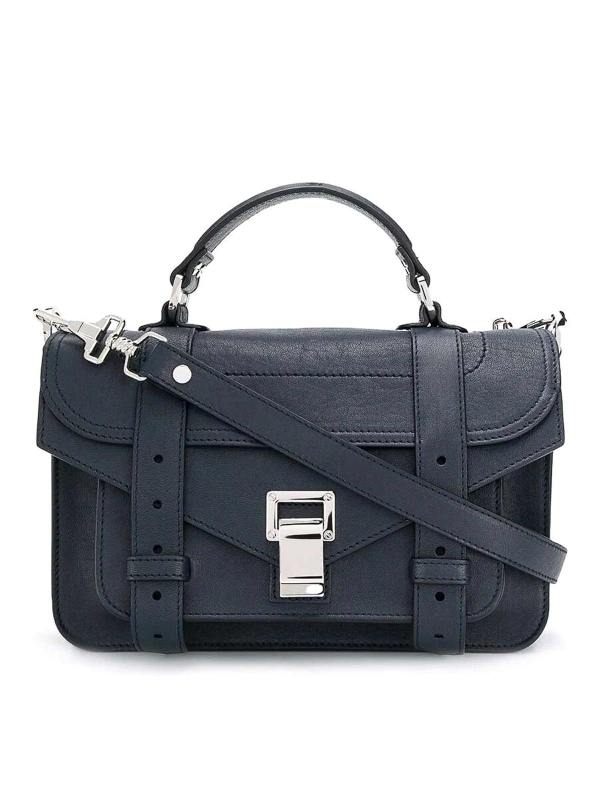 Proenza Schouler Sac Bandoulière - Bleu