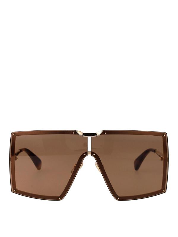 Max Mara Lunettes De Soleil - Marron