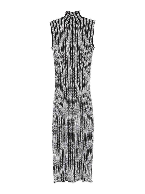 Missoni Robe Au Genou - Noir