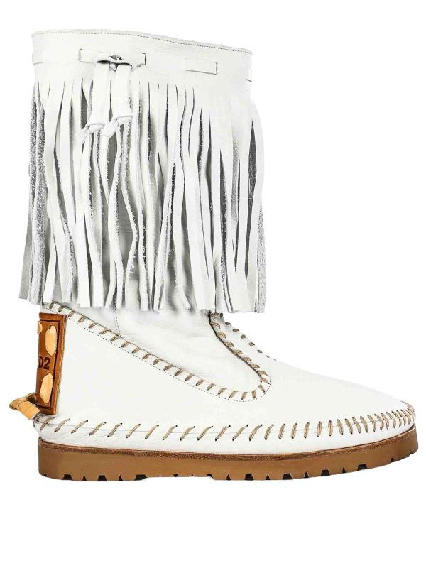 Dsquared2 Bottines - Blanc