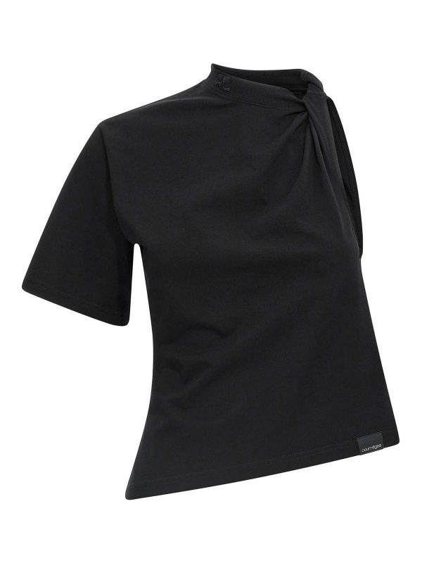 Courreges T-Shirt - Noir