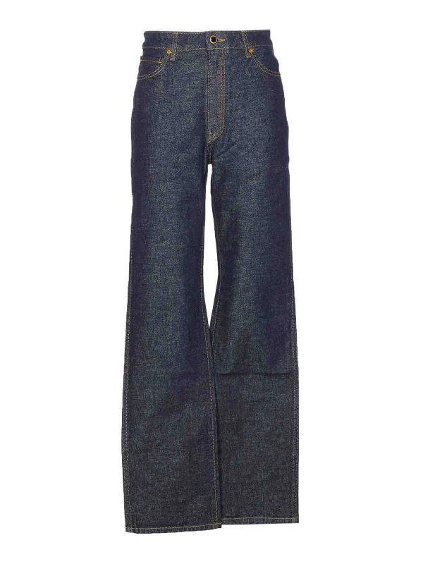 Khaite Jean Bootcut - Bleu