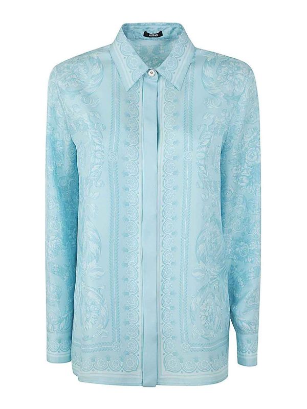 Versace Chemise - Bleu