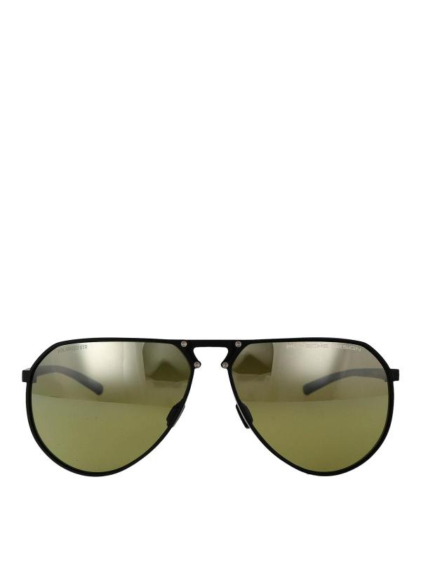 Porsche Design Lunettes De Soleil - Noir