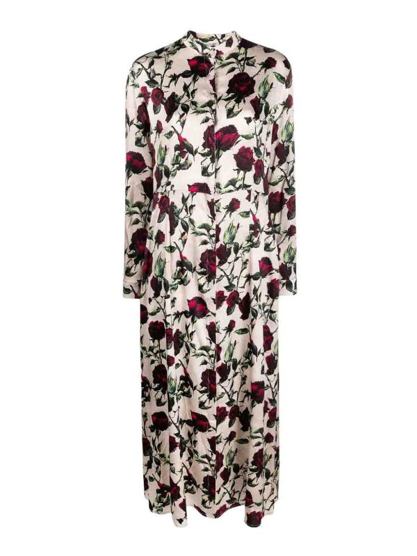 813 Ottotredici Robe Au Genou - Blanc