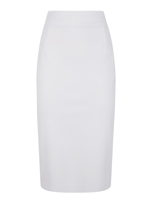 Chiara Boni La Petite Robe Jupe Midi - Blanc