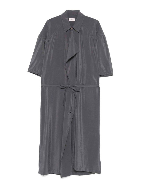 Lemaire Robe Au Genou - Gris