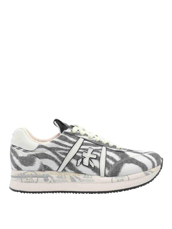 Premiata Baskets - Blanc