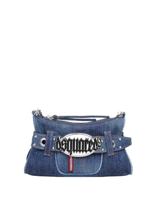 Dsquared2 Sac Porté Épaule - Bleu