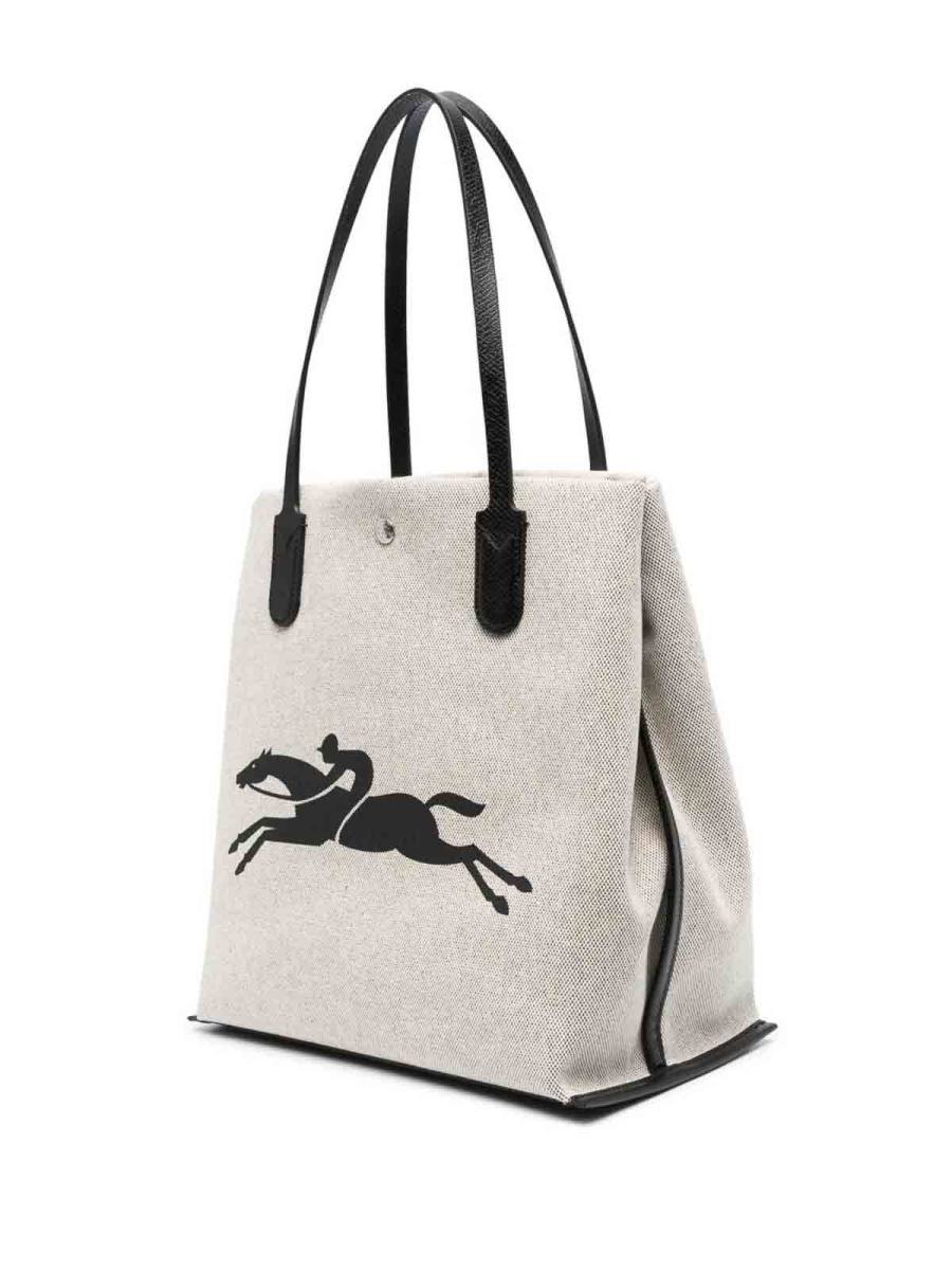 Longchamp Sac Porté Épaule - Blanc
