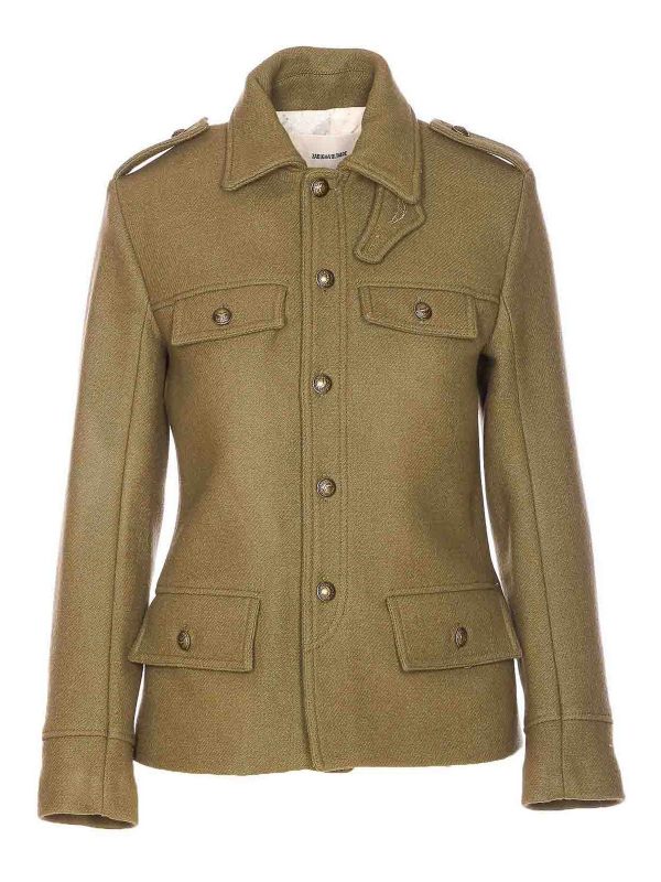 Zadig & Voltaire Veste Casual - Vert