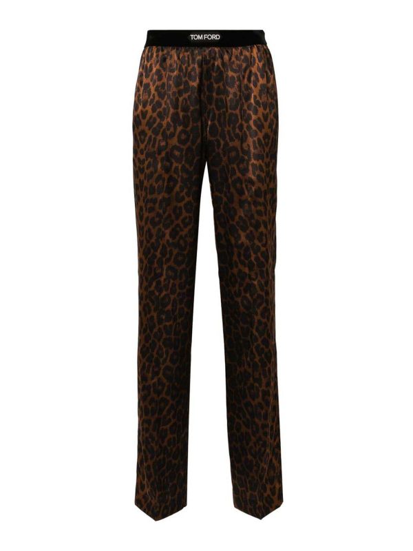 Tom Ford Pantalons Décontractés - Marron