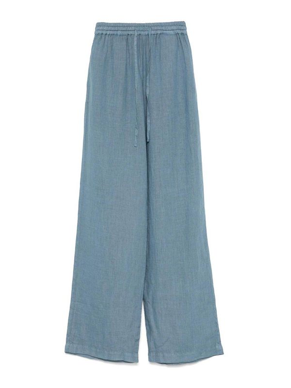 Fay Pantalons Décontractés - Bleu