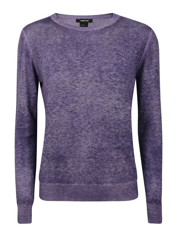 Avant Toi Pull Col Rond - Violet