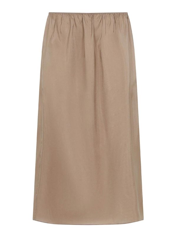 Carven Jupe Midi - Marron