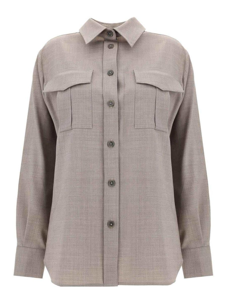 P. A.R. O.S. H. Chemise - Gris Foncé