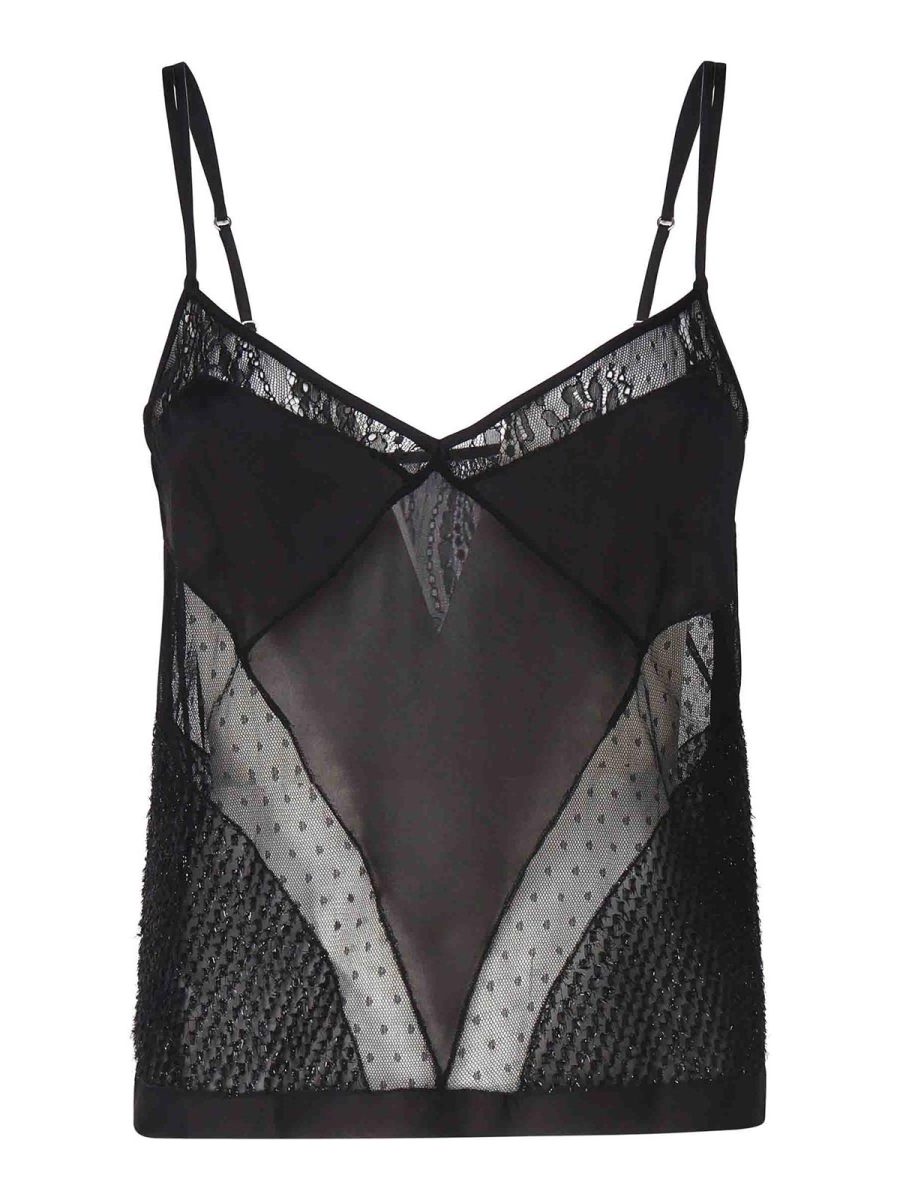 Pinko Top - Noir