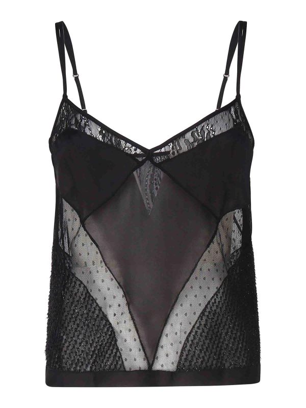 Pinko Top - Noir