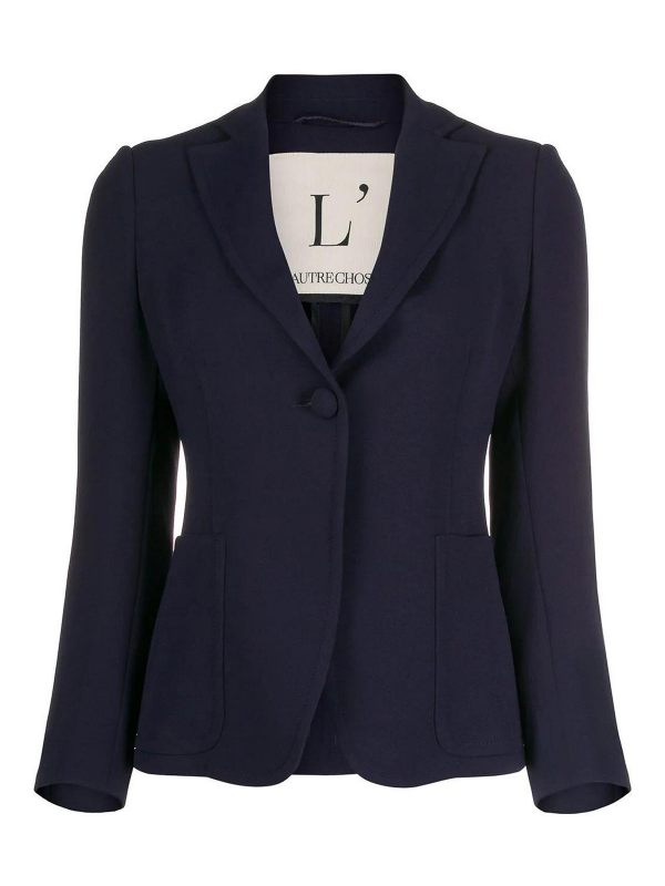 L' Autre Chose Blazer - Bleu Foncé