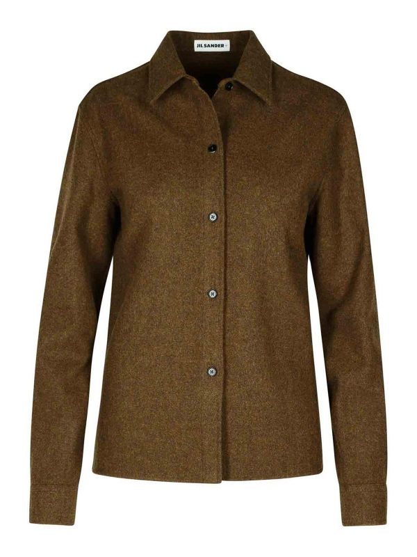Jil Sander Chemise - Marron