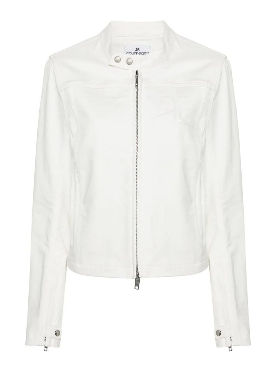 Courreges Veste Casual - Blanc