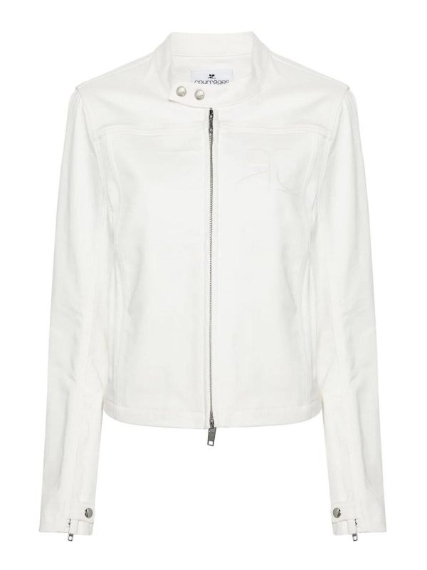 Courreges Veste Casual - Blanc