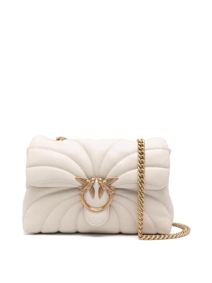 Pinko Sac Porté Épaule - Crèm