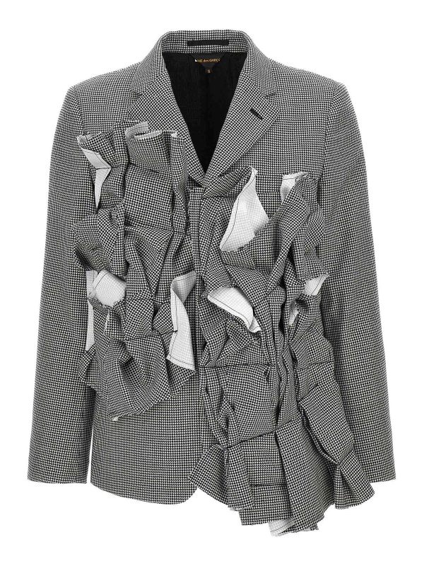 Comme Des Garcons Blazer - Blanc