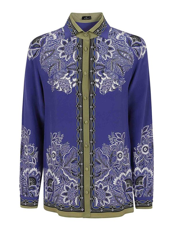 Etro Chemise - Bleu Clair