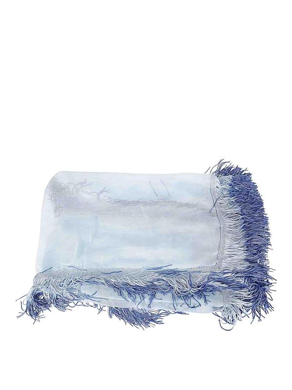 Faliero Sarti Écharpe - Bleu