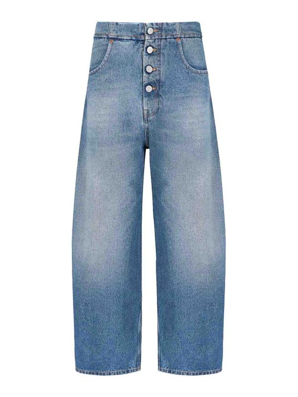 MM6 Maison Margiela Jean Droit - Bleu