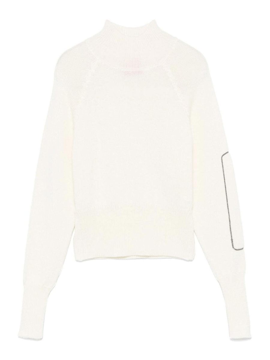 Merci Pull Col Roulé - Blanc