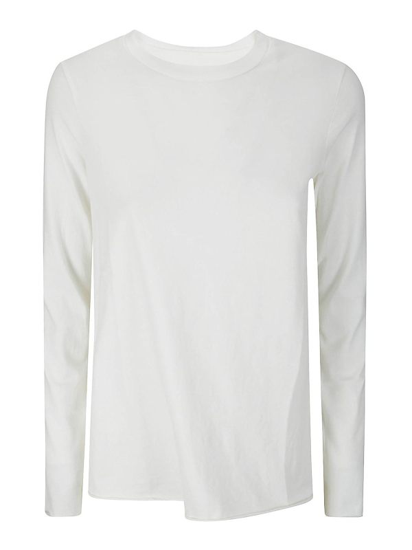 Labo. Art Pull Col Rond - Blanc