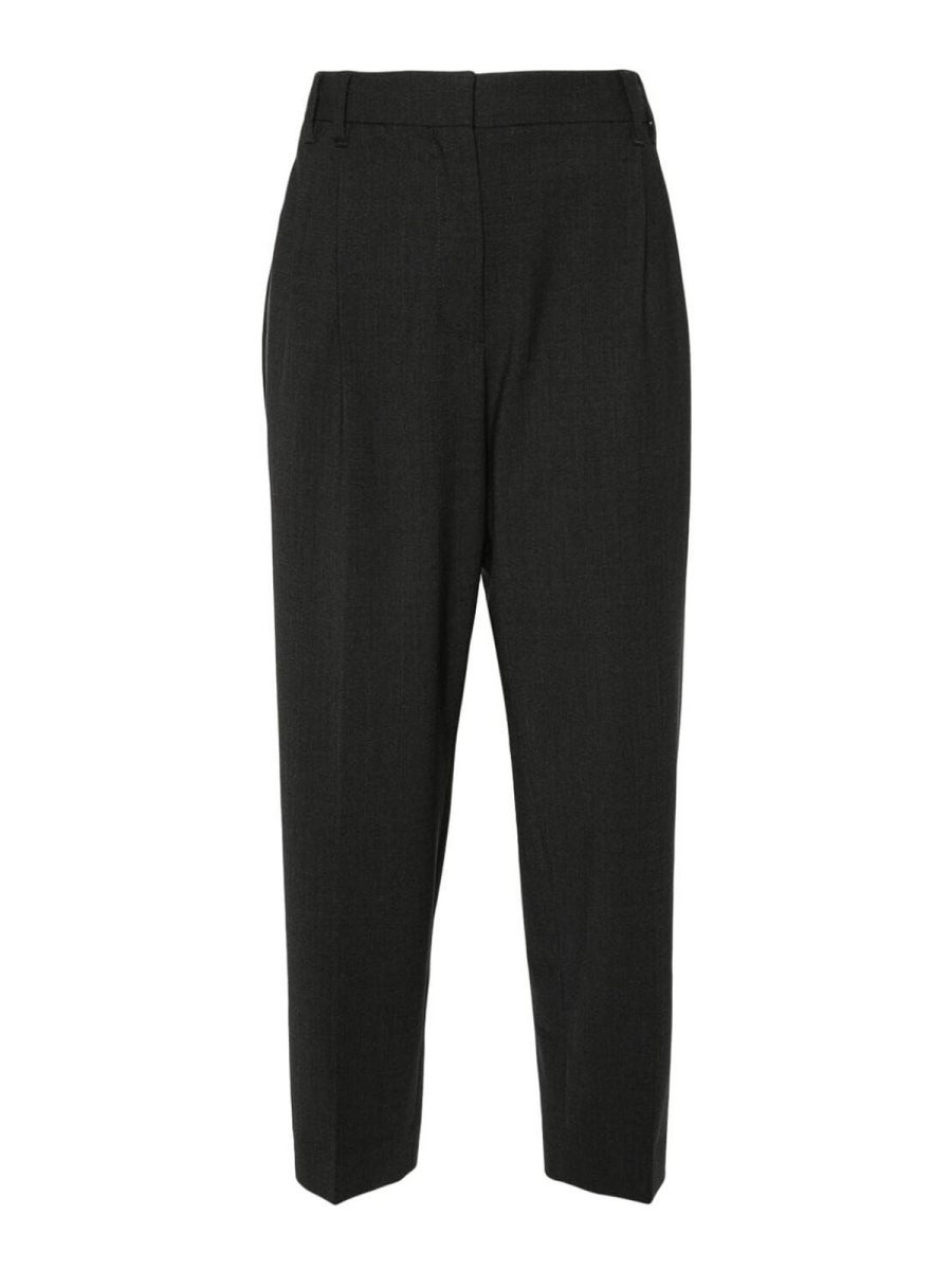 Brunello Cucinelli Pantalons Décontractés - Gris