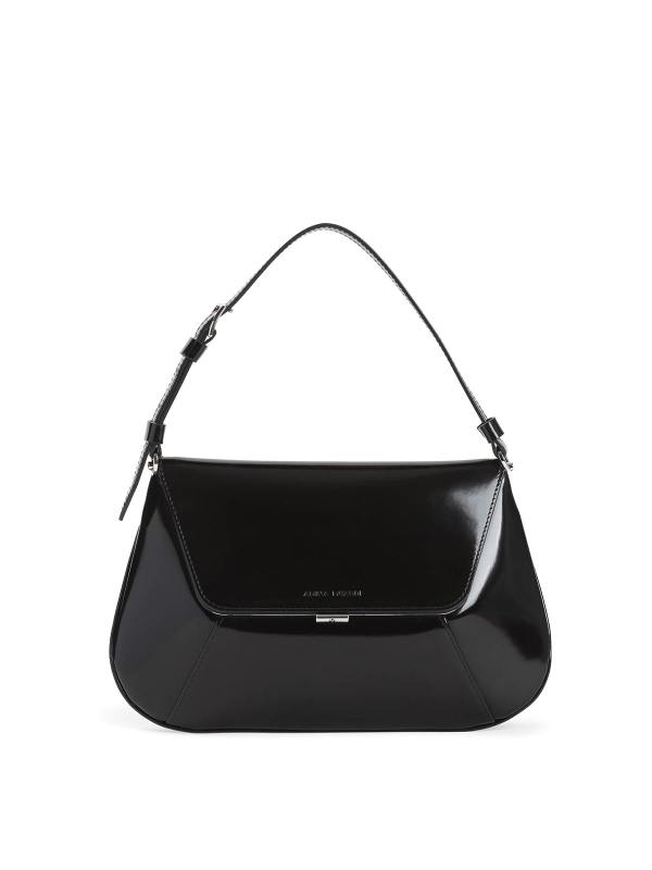 Amina Muaddi Sac Bandoulière - Argent