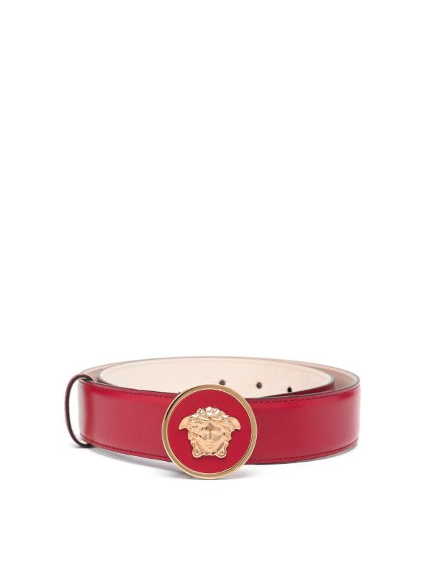 Versace Ceinture - Rouge