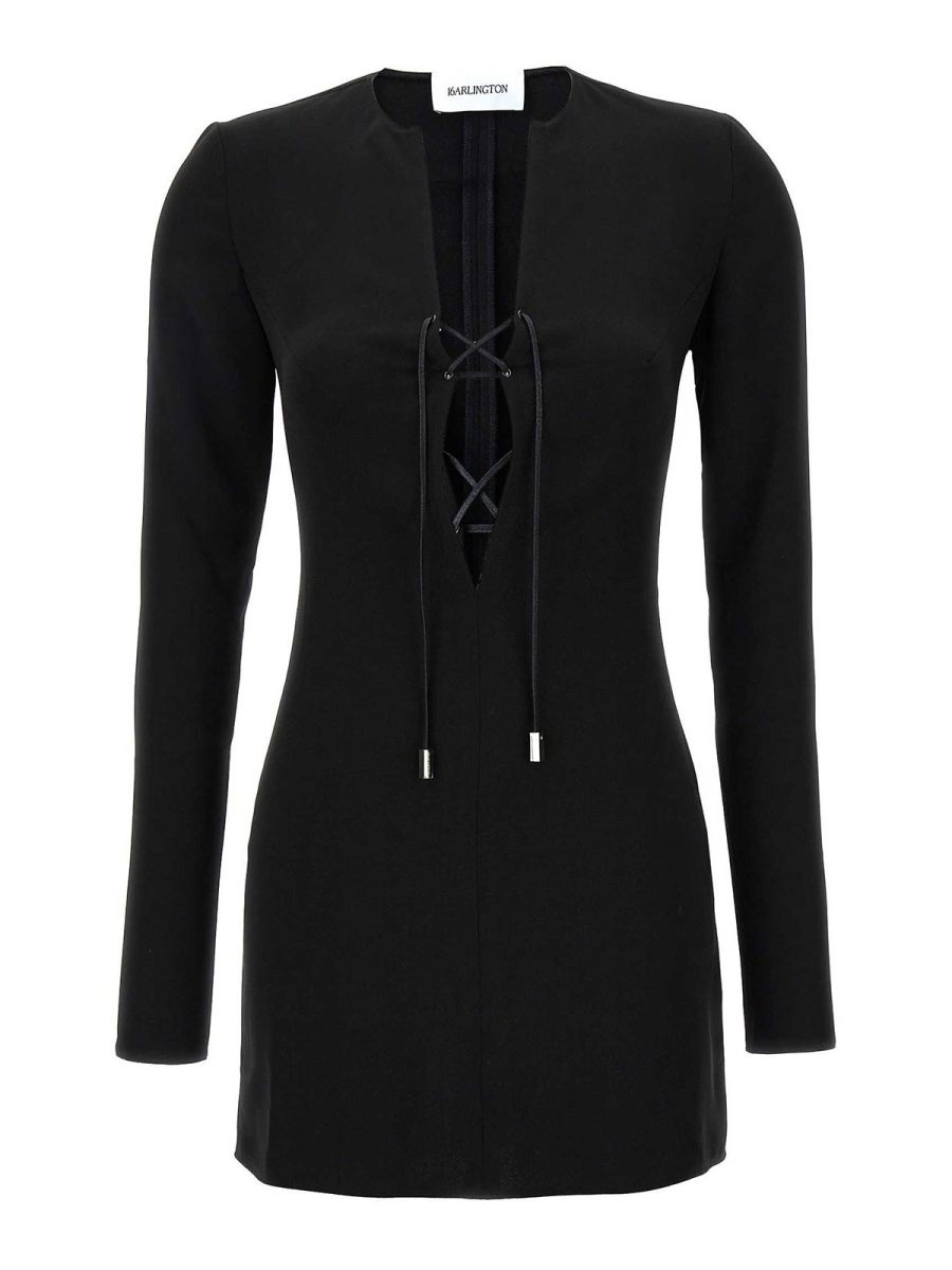 16 Arlington Robe Au Genou - Noir