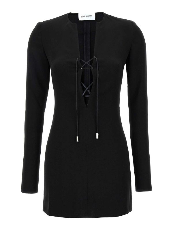 16 Arlington Robe Au Genou - Noir