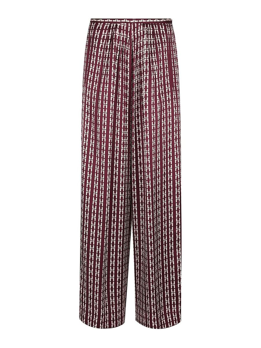 Forte Forte Pantalons Décontractés - Rouge